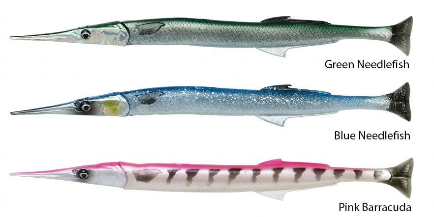 Savage gear Lıne Thru Needlefish Pulsetail 2+1  30cm 85gr Suni Yem Pink Barracuda