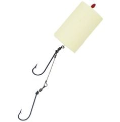 Evostar Glow Mantarlı Çelik Telli Yemli Takım 2 İğneli Büyük Boy Silindir