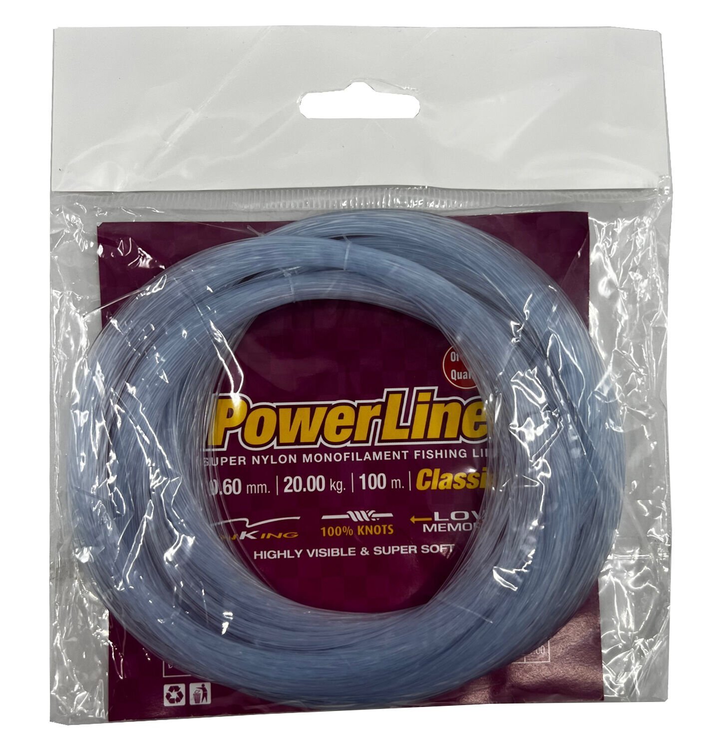 Powerline Soft Mavi 100m Poşet Misina 0,40 mm
