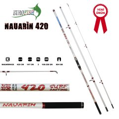 Nauarin 420Cm Surf Olta Kamışı 100-250Gr 3lb White