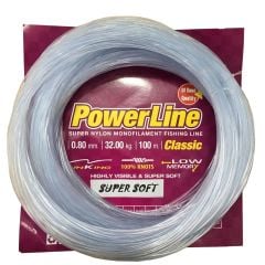Powerline Soft Mavi 100m Poşet Misina 0,30 mm