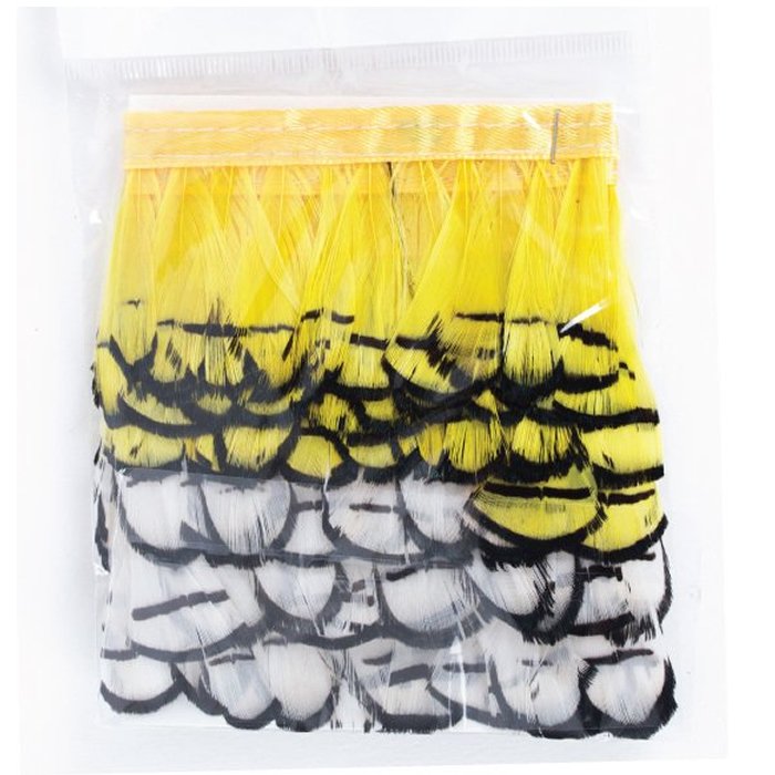 Abari Sülün Tüyü Sarı Beyaz (çapari kösteği için)