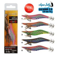 Cazador Squid Jig Kalamar Zokası 120Mm 16G 3.0 1