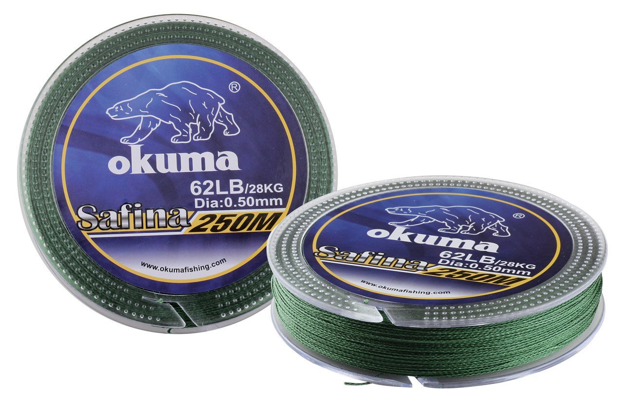 Okuma Safina 4 Örgü 250 mt 0,33 mm Yeşil ip