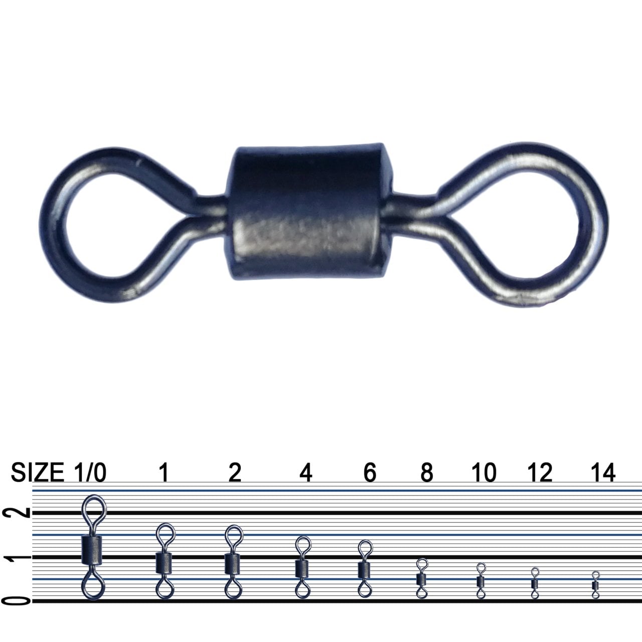 Inox Bilyalı Düz Fırdöndü 10lu 2