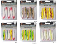 Savage gear Cannibal 8cm 5 Adet Suni Yem Read Head