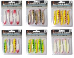 Savage gear Cannibal 8cm 5 Adet Suni Yem Read Head