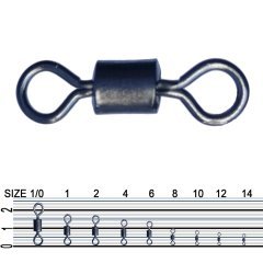 Inox Bilyalı Düz Fırdöndü 10lu 6