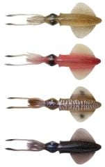 Savage gear Swim Squid 12.5cm 11g 3 Adet Suni Yem Brown