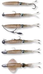 Savage gear Swim Squid 12.5cm 11g 3 Adet Suni Yem Green Eye