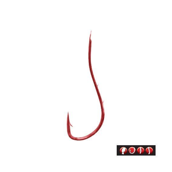 T.D. GAMAKATSU BKS-3120R Worm İğne Takımı 70 cm #4