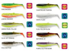Savage Gear Cannibal Shad 8cm 5gr Suni Yem White Flash