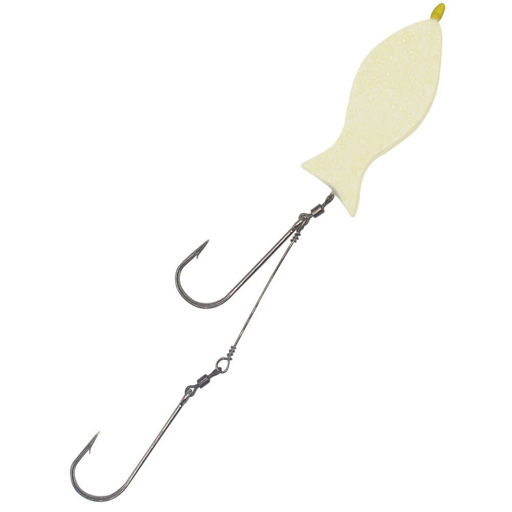 Evostar Glow Mantarlı Çelik Telli Yemli Takım - 2 İğneli Balık