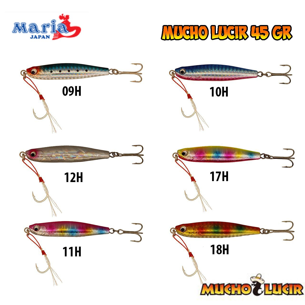 Mucho Lucir Jig 60 g - 18H