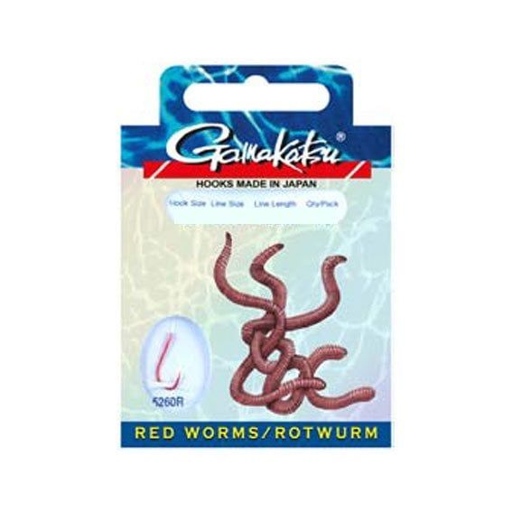 D. GAMAKATSU BKD-5260R Worm İğne Takımı 75Cm #6