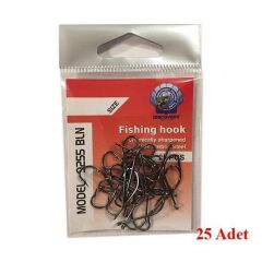 DFT 9255 Siyah Nikel Olta İğnesi No:3/0 1/25