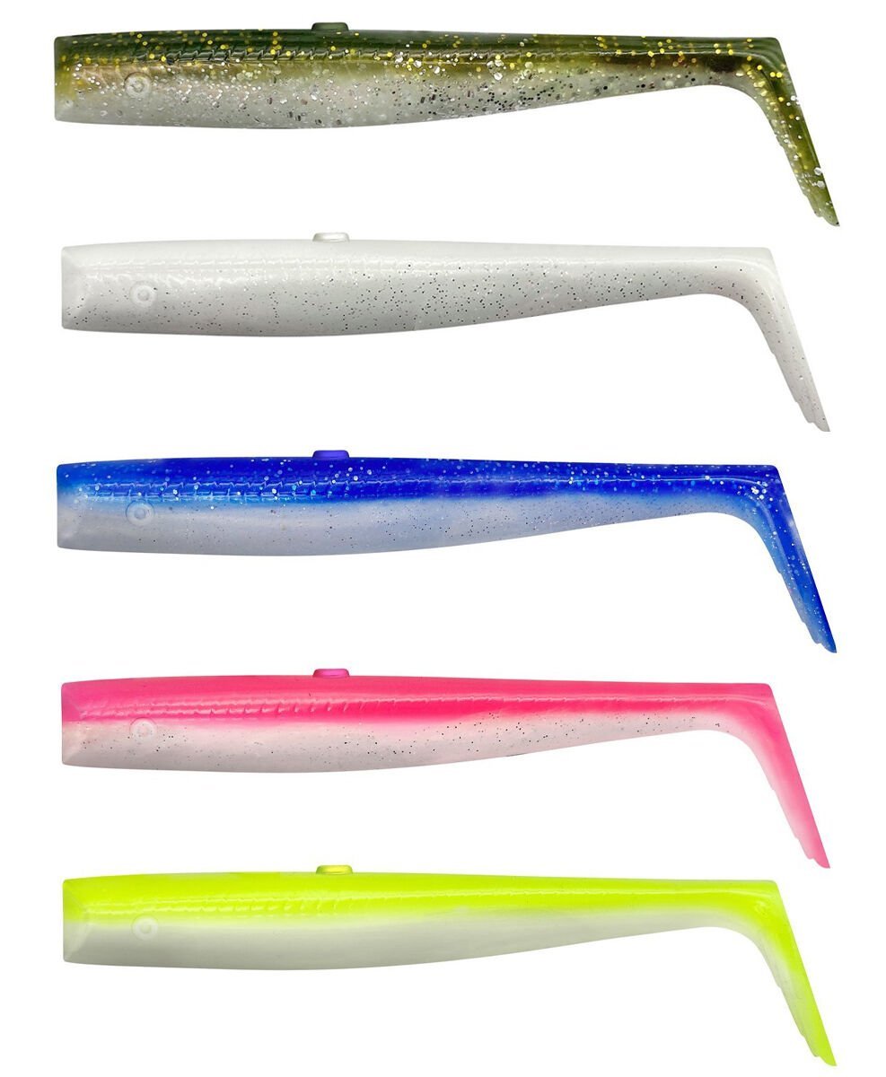 Savage Gear Sandeel V2 Tail 12.5cm 15gr Sahte Balık Blue Pearl Silver