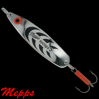Mepps Syclops Ag/Noir Kaşık No:2