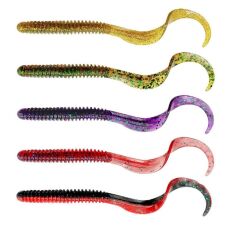 Savage Gear Rib Worm 9cm 3gr 10 Adet Sahte Balık Motor Oil