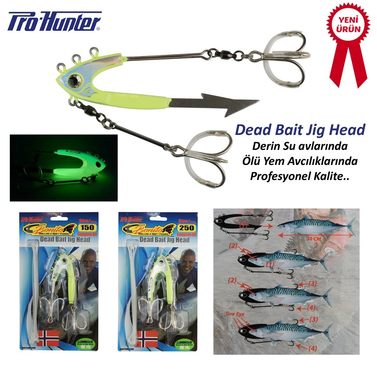 Bonito Dead Bait Jig Head (Bonito Ağırlık) 350 Gr - 05