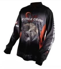 Savage gear Tournament Jersey Pike/Zander/Perch Black M