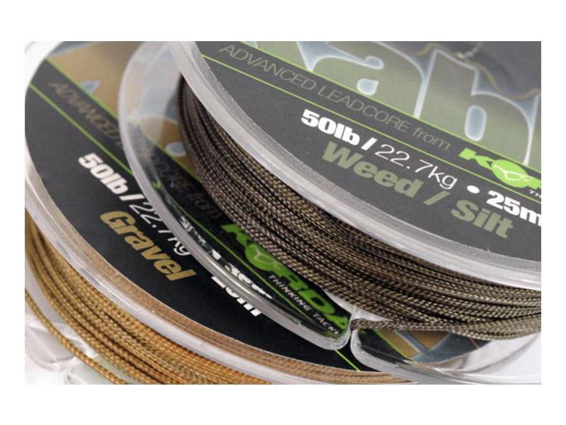 Korda Kable Leadcore - 20M Weed / Silt