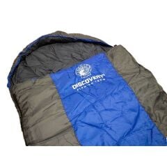 S. DFT Düz-Başlık 190+30x75cm Gri 0°Uyku Tulumu