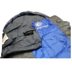 S. DFT Düz-Başlık 190+30x75cm Gri 0°Uyku Tulumu