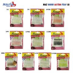 Ma2 Worm Action Fish 1.8 S/BG