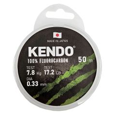 Kendo 100% Fluorocarbon White 50m Misina 0.40mm