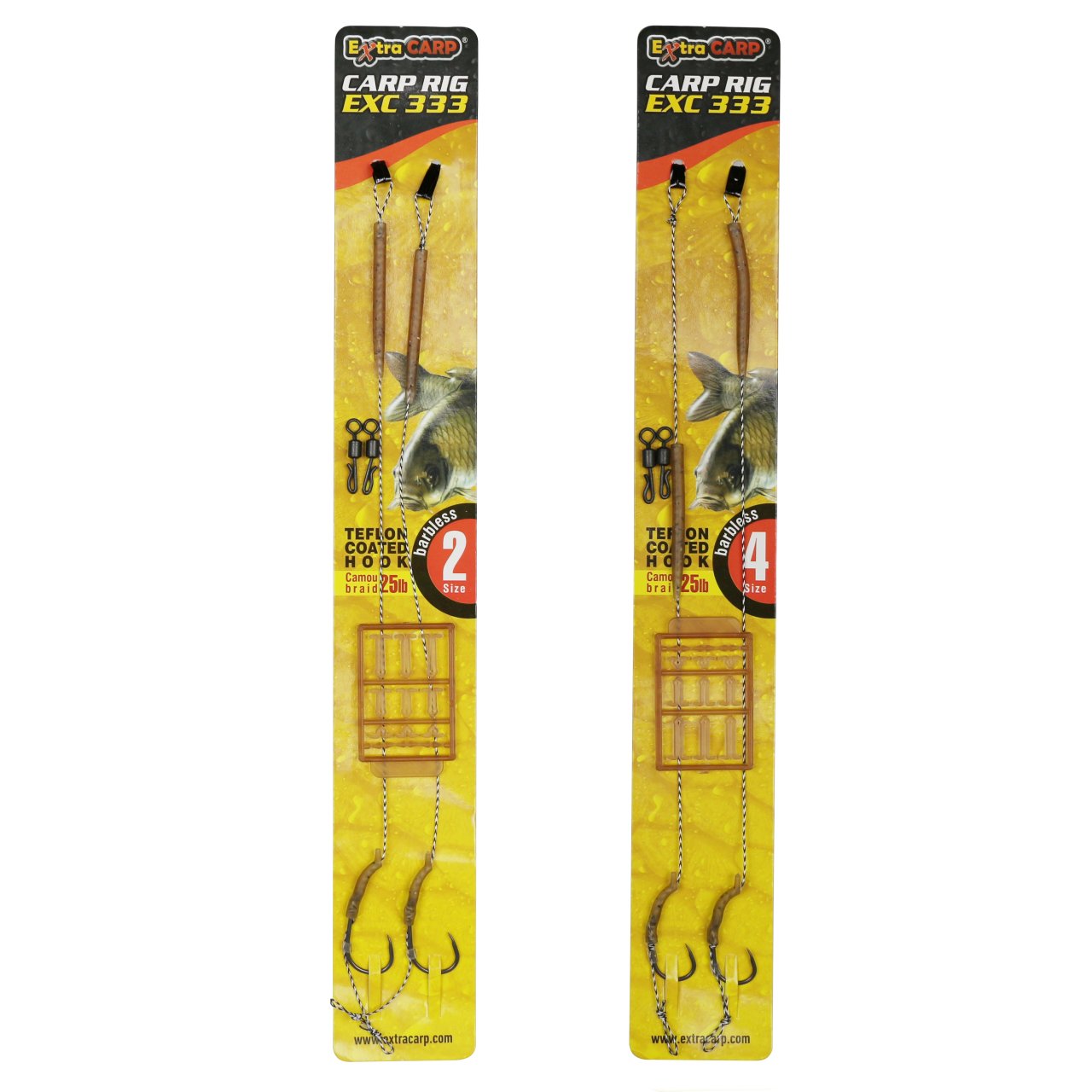 Exc 333 Sazan Boili Takımı Teflon İğneli 25lb no 4