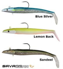 Savage gear Sandeel 20cm 150g 2+1 Adet Suni Yem Sandeel