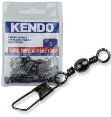 Kendo Rolling Swivel Safety Snap Snap 10 Adet (Düz Klips) 9