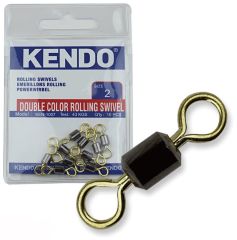 Kendo Double Color Rollıng Swivel 10 Adet (Fırdöndü) 6