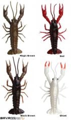 Savage gear LB 3D Crayfish 12,5 cm 15 gr F 3 Adet Suni Yem Black Brown