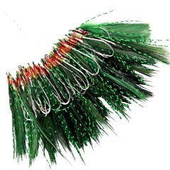 Abari Y08 Horoz Tüyü Çinekop Çapari Kösteği 50ad Yeşil Y08 - 5 No SY İğne