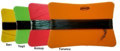 Evostar Eva Mantar El Kösteği 100mt Misinalı Açık Kahverengi - 25x17cm - 0.40mm