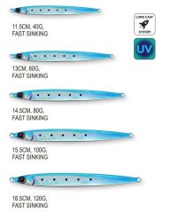 Savage Gear Sardine Slider 13 cm 60 gr Suni Yem UV White Glow