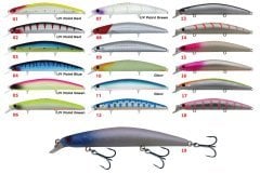 TORA Minnow 125F Maket Balık 12.5cm 20g Suni Yem 20gr-12,5cm - Mavi-Gold-03