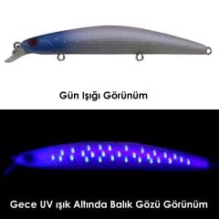 TORA Minnow 125F Maket Balık 12.5cm 20g Suni Yem 20gr-12,5cm - Mavi-Beyaz-19