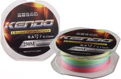 Kendo Dynema 8 Örgü  250Mt (Multıcolour) 0,40mm