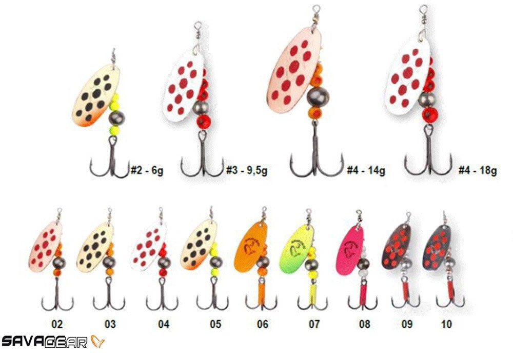 Savage gear Caviar Spinner #4 18 gr Kaşık 04