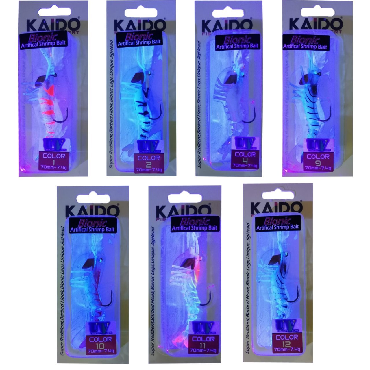 LC70S Shrimp Bait Karides 70mm 7.4g 14