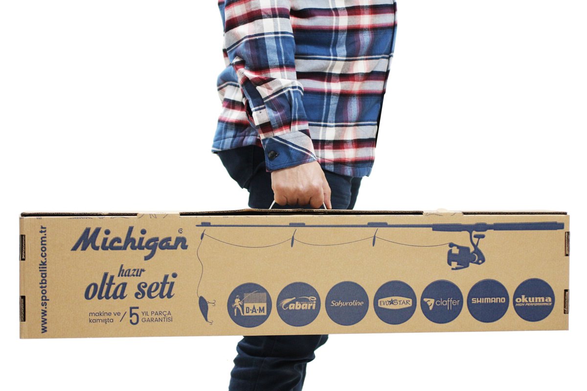 Michigan Power X Kıyı Olta Takımı Seti 84 Parça