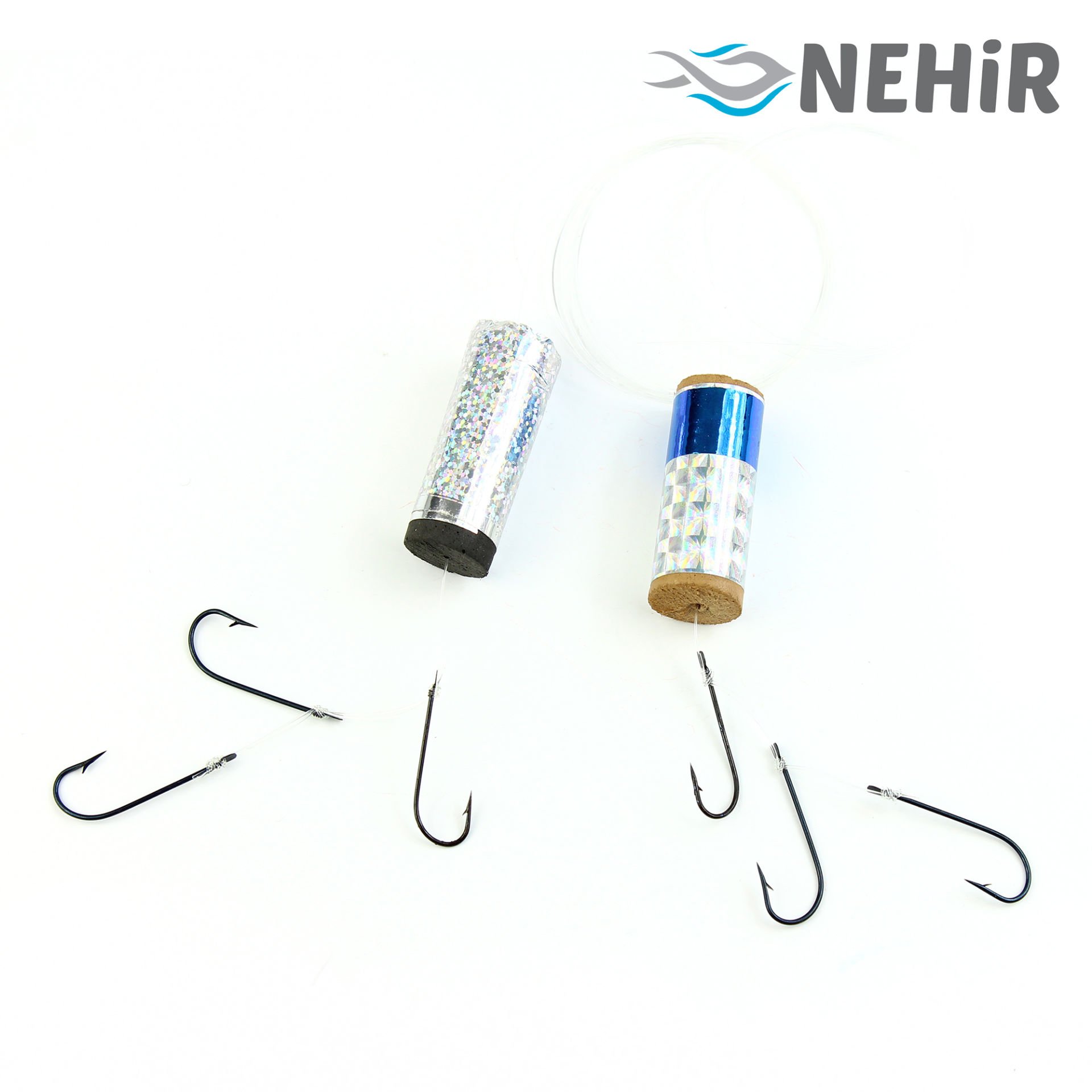 Çinekop Takımı 3 İğneli Double Misinalı 100P