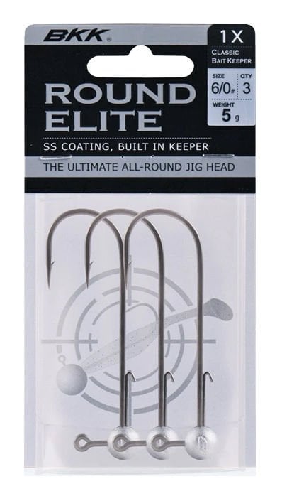 BKK Round Elite-Classic Bait Keeper Jighead 2 5gr