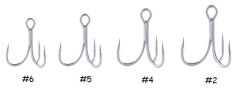 Savage Gear SGY 2X Trebles 8 Adet İğne #4