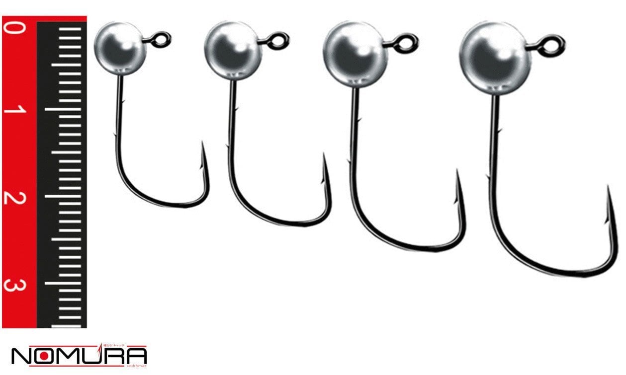 Nomura Jıg Head 0,8 gr İğne 3 Adet Jig Head No:6